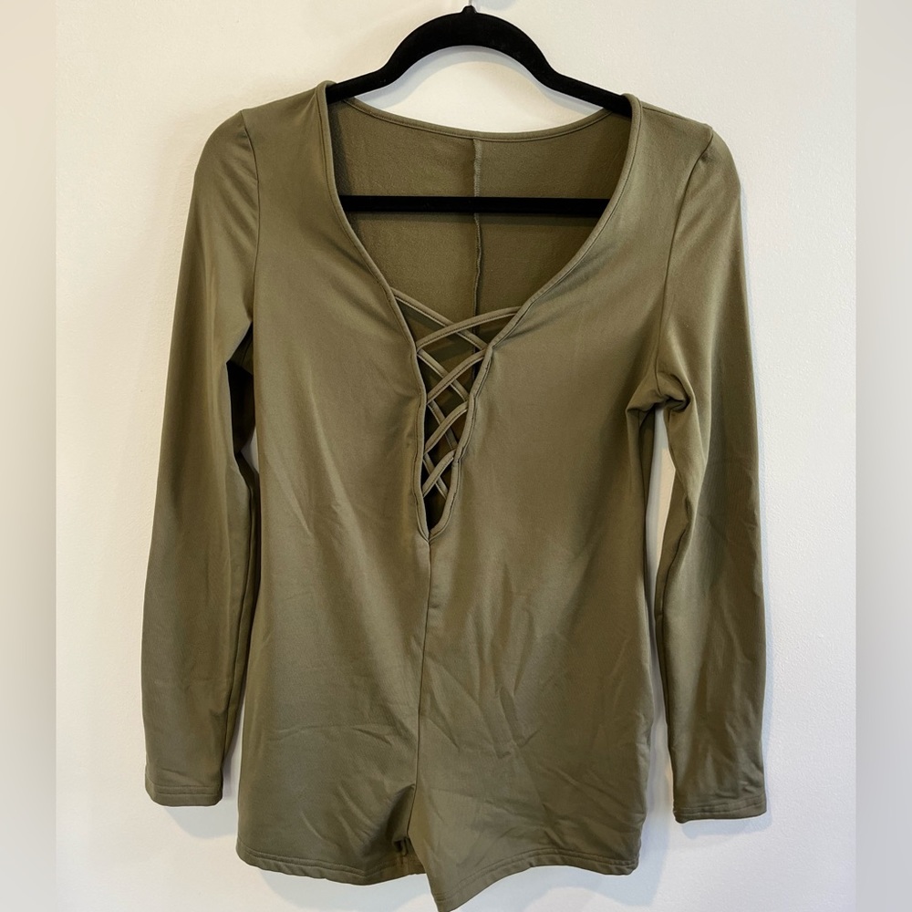 Romper Sexy Green X Large 🔥🔥 Yoga Casual